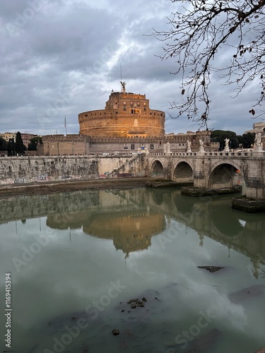 tevere river, near Vatican City