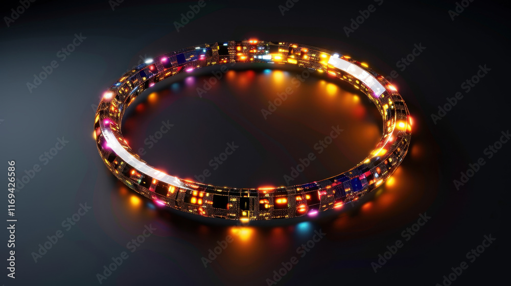 abstract light circle background abstract light circle background