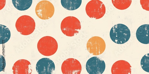 Abstract Retro Pattern with...