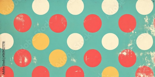 Colorful Circles Pattern On...