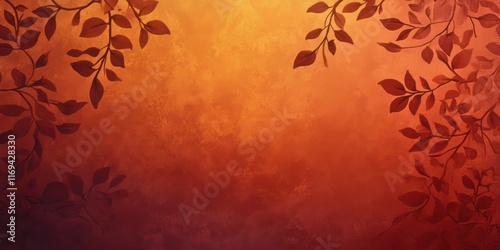 Autumnal Orange Background ...