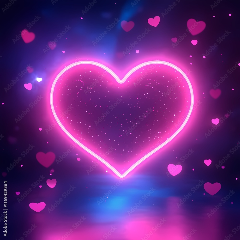 background with hearts background with hearts