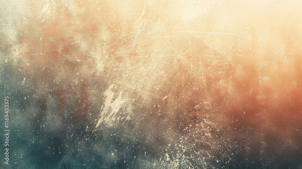 Fototapeta premium light orange gradient background with grainy texture