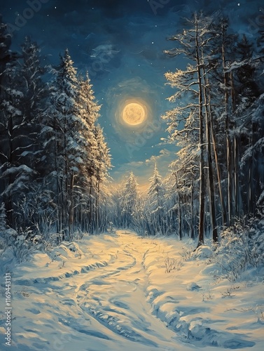 Winter Wonderland Forest Pa...