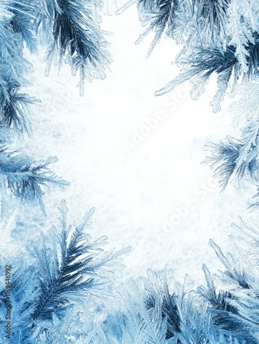 Frozen Winter Frame Of Deli...
