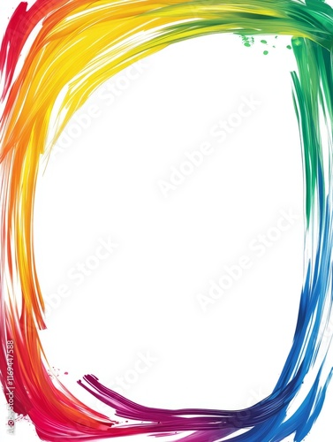 Rainbow Swirls Create A Col...