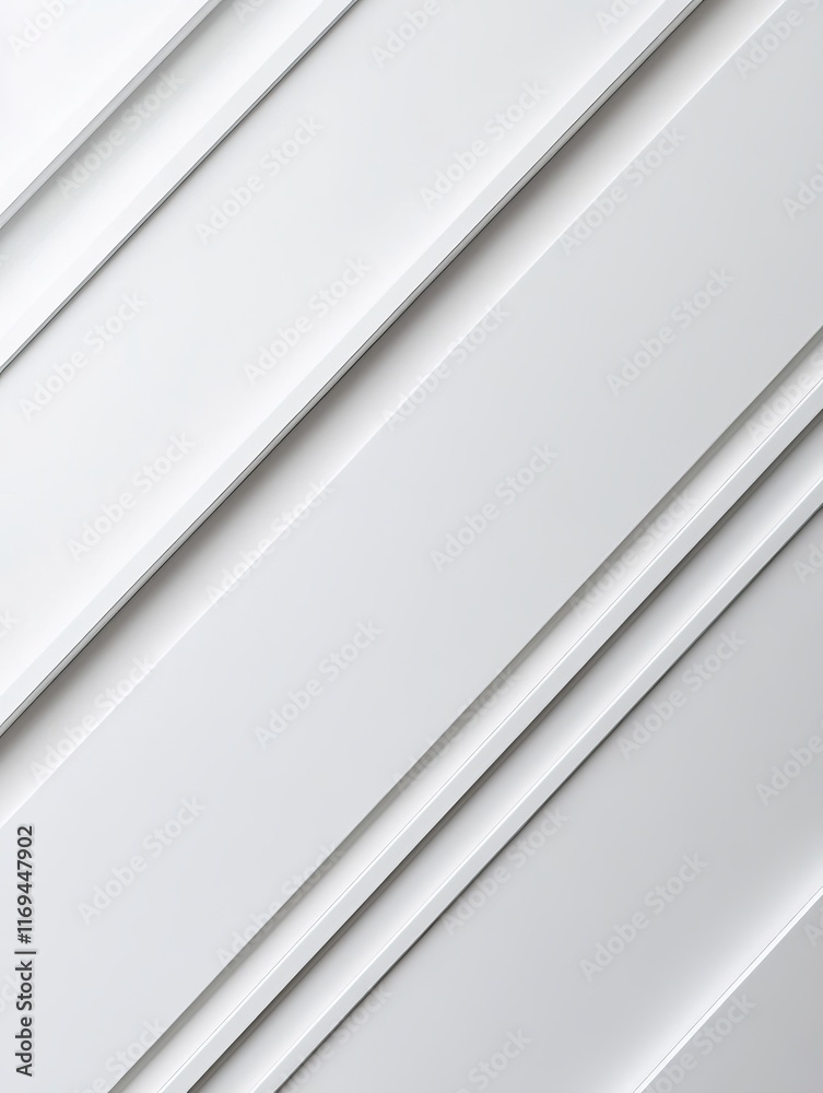 Obraz premium Abstract White Diagonal Lines Geometric Pattern