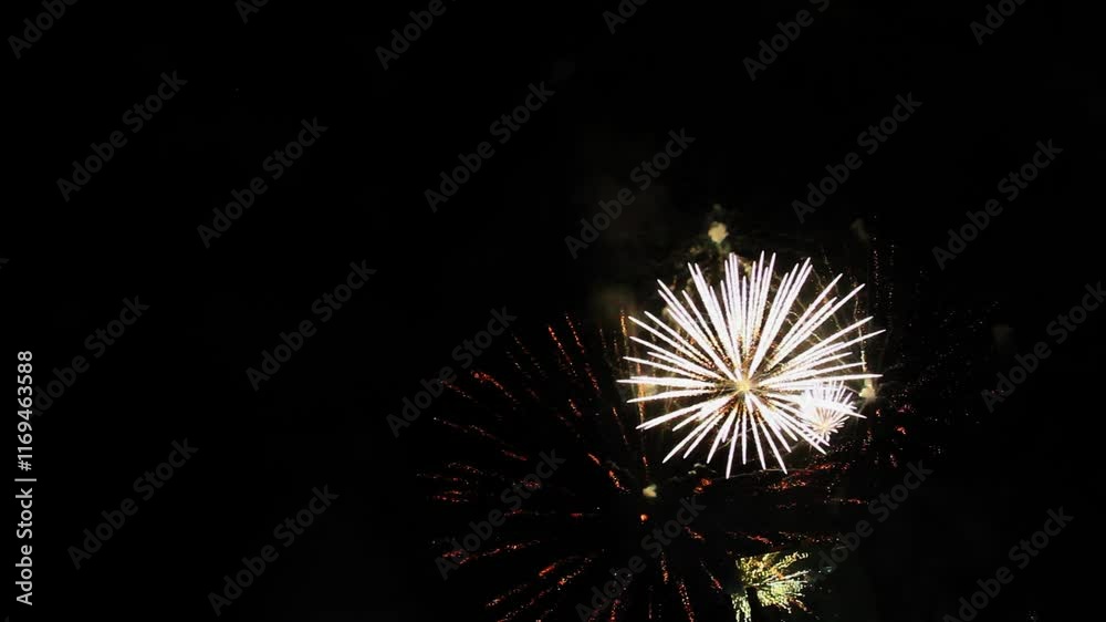 Video clip showing fireworks for details that are appropriate for the movie title. Video clip showing fireworks for details that are appropriate for the movie title.