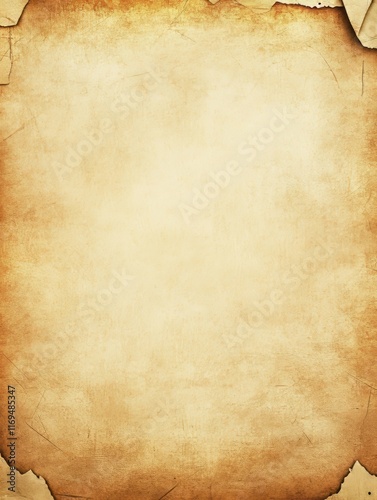 Aged Parchment Paper Backgr...
