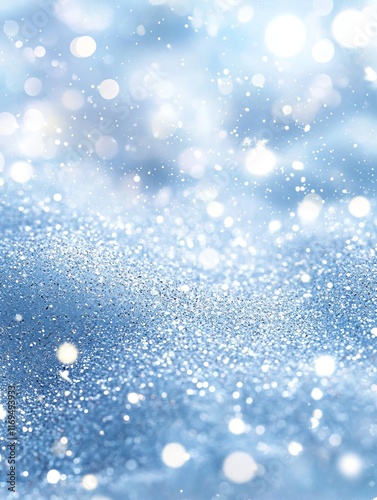 Glittering Blue Sparkle Bac...