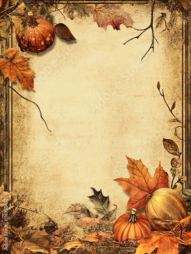 Autumnal Harvest Pumpkins a...