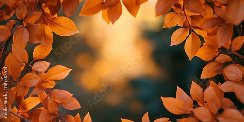Autumn Leaves Frame A Soft ...