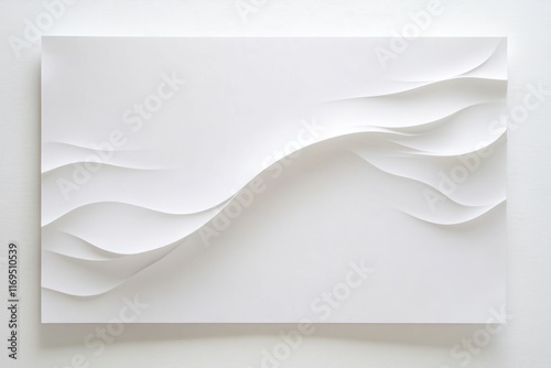 Abstract White Paper Sculpt...