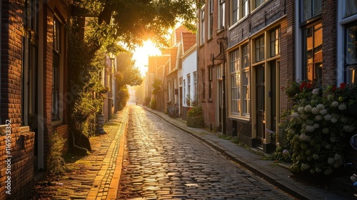 Cityscape of Historic Middelburg: Capturing Heritage and Culture in the Heart of Zeeland, Netherlands photo