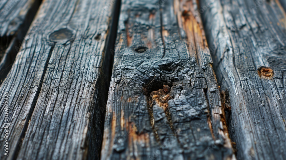 Close-up Textured Grey Wood Panel Background with Cracked Surface Close-up Textured Grey Wood Panel Background with Cracked Surface