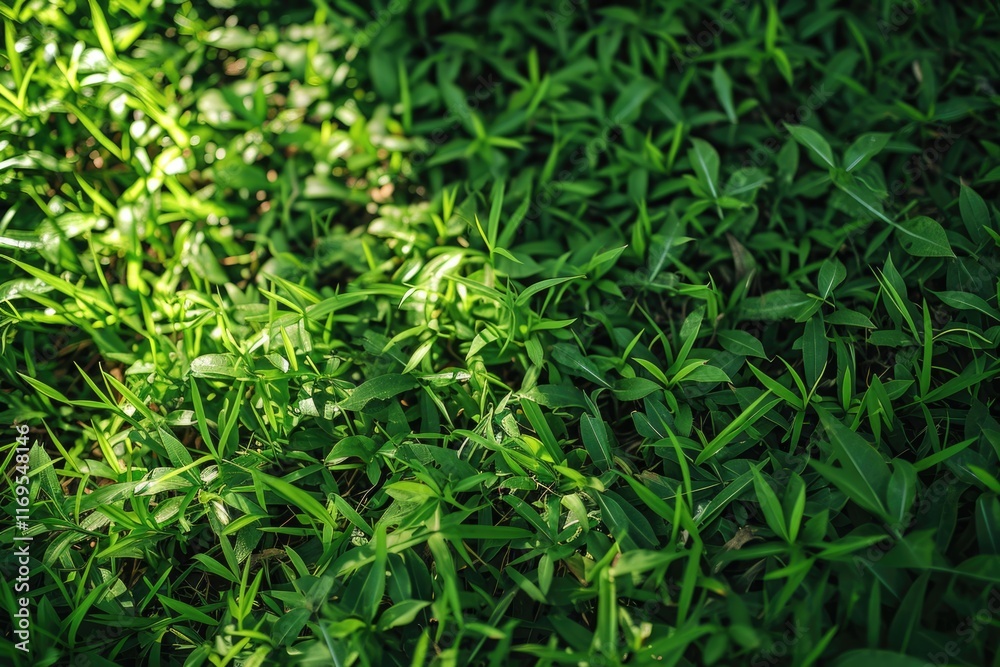 Green Grass Tapestry: A Textured Golf Course Patio and Garden Background Green Grass Tapestry: A Textured Golf Course Patio and Garden Background