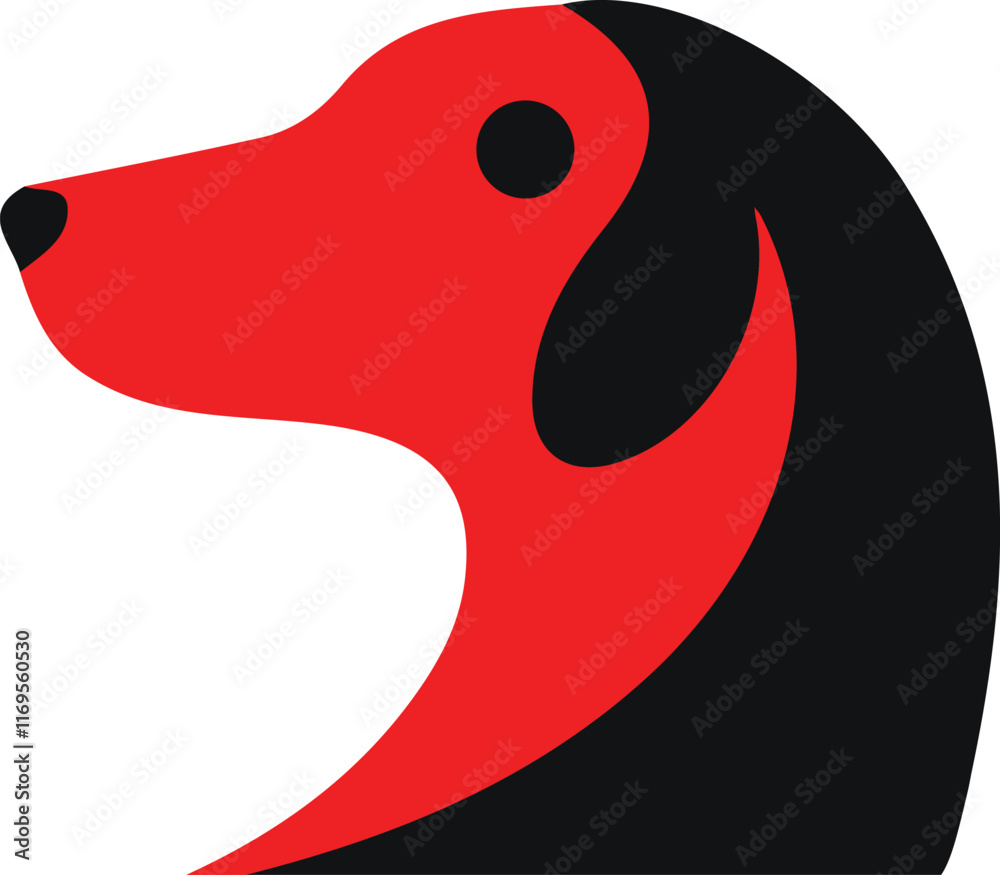 Dog Logo Symbol Vector Template, simple dog logo design Dog Logo Symbol Vector Template, simple dog logo design