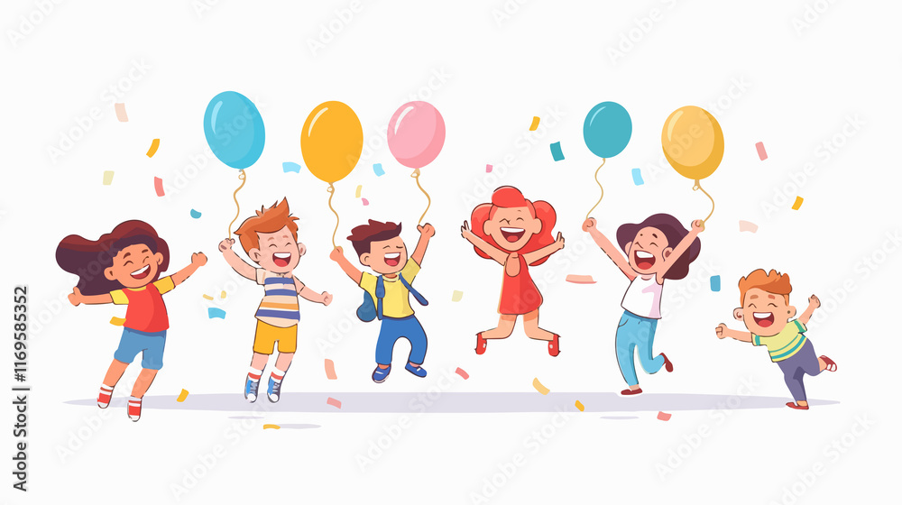 Dynamic Little Boy Playing Jumping Landing Page Dynamic Little Boy Playing Jumping Landing Page