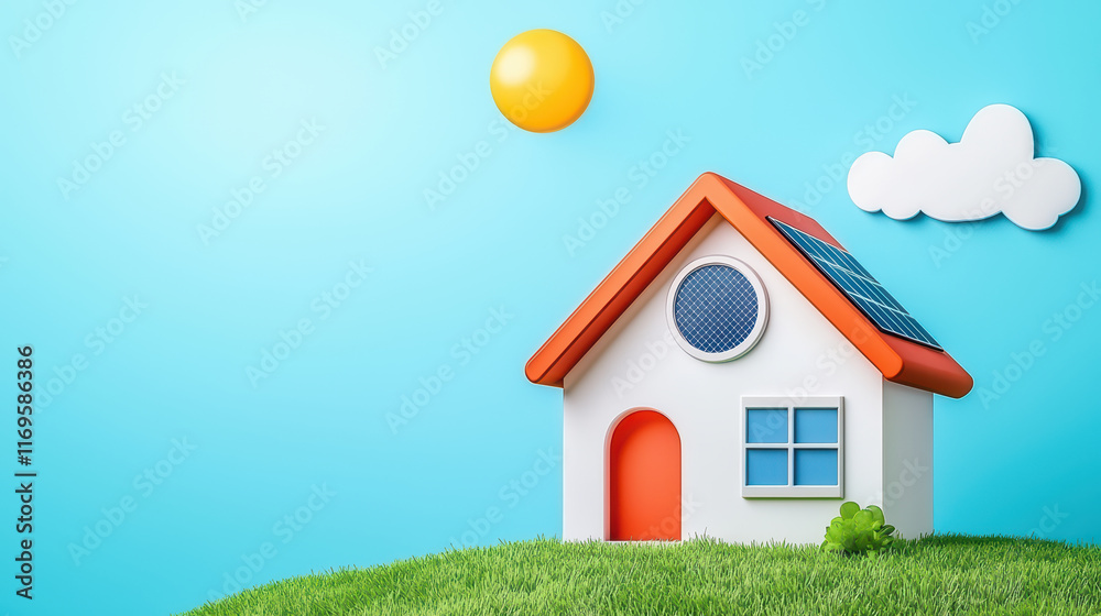 minimalistic of solar powered house minimalistic of solar powered house