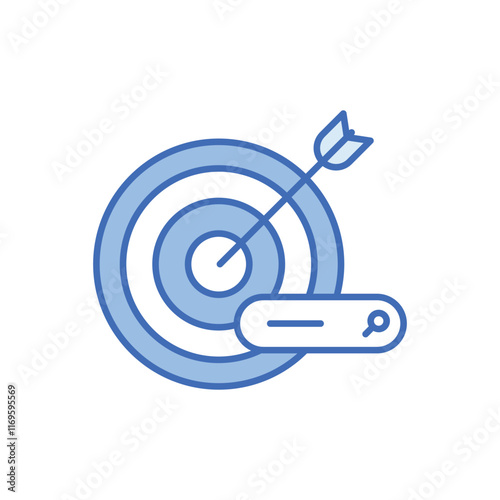 Target vector icon