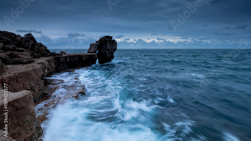 Pullpit rock portland bill dorset photo