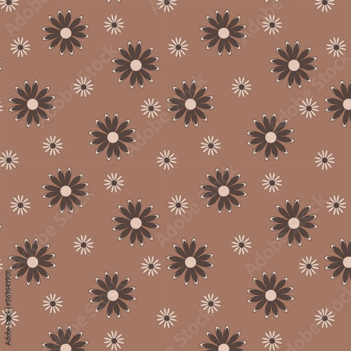 Blossom flowers seamlessvector pattern