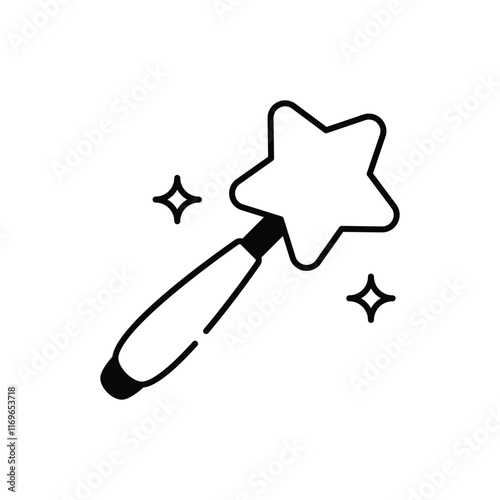 Magic Wand vector icon