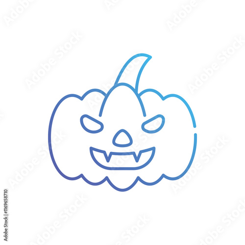 Pumpkin vector icon