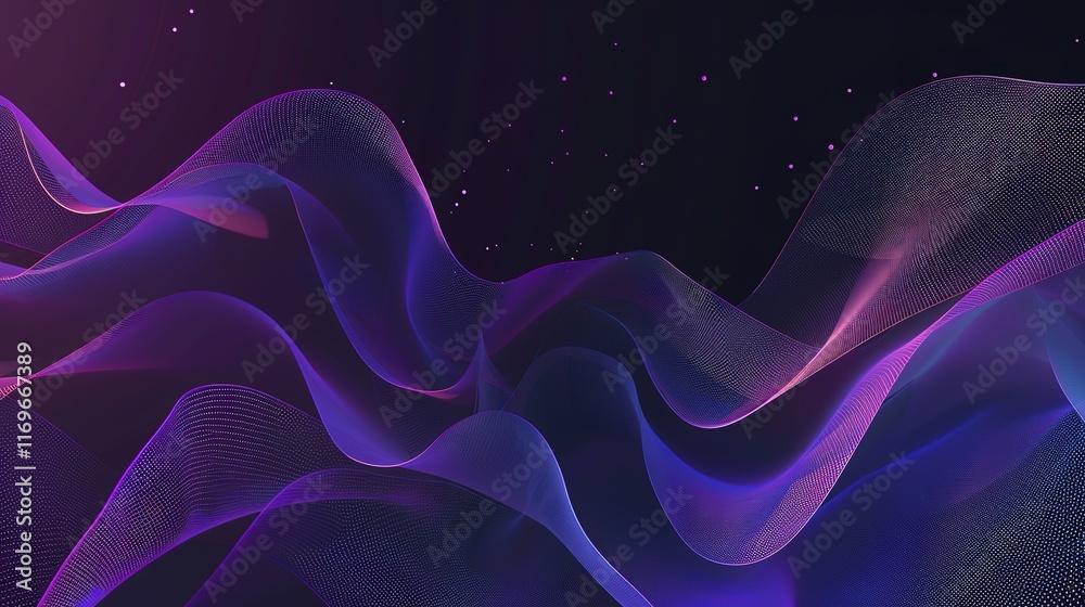 Obraz premium Night Purple Colorful Abstract background dreamy