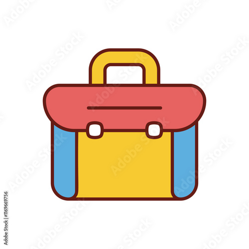 Briefcase icon design 