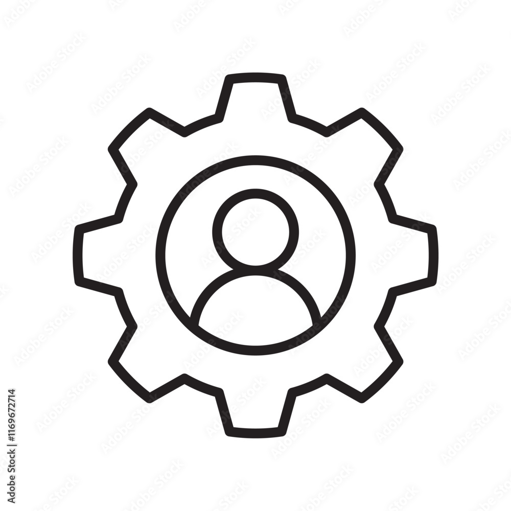 student procedure icon line vector design with trendy style student procedure icon line vector design with trendy style
