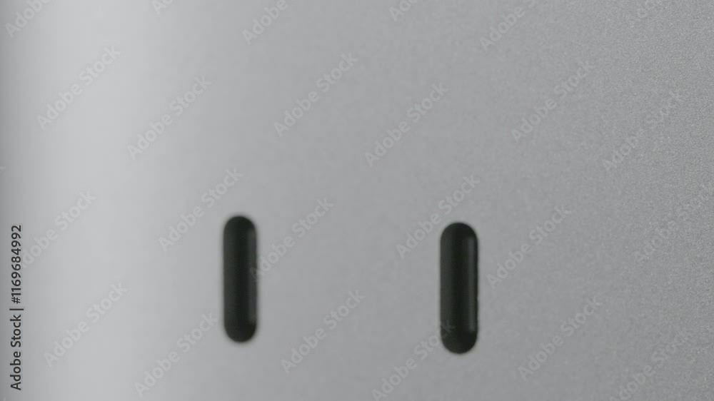 Istanbul / Turkey 01 06 2025: Apple Mac Mini M4 Processor New Case Close-up Surface Details and Ports Istanbul / Turkey 01 06 2025: Apple Mac Mini M4 Processor New Case Close-up Surface Details and Ports