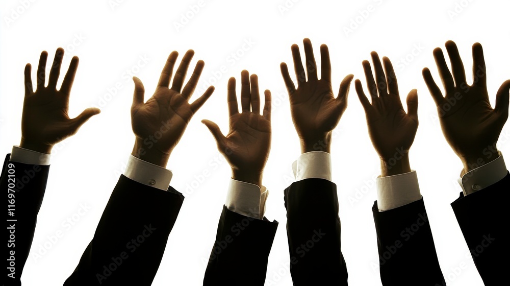 Obraz premium Supportive Gestures in Group Dynamics Seminar