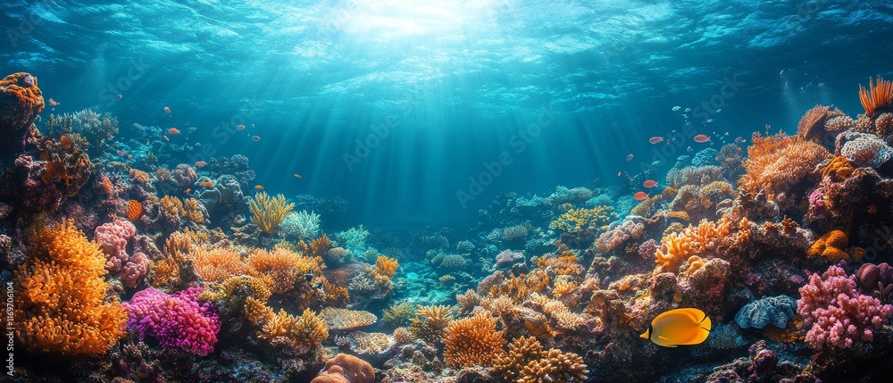 Fototapeta premium Underwater Seascape 
