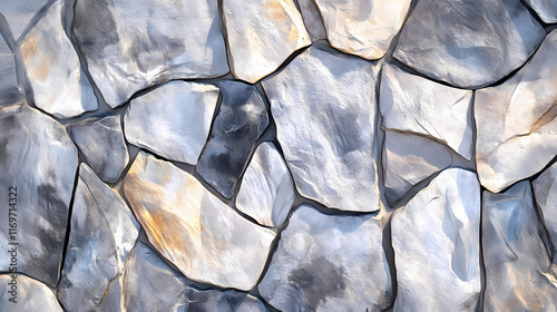 Abstract grey stone texture with a subtle mottled effect, creating a neutral and versatile background, ideal for modern or minimalist designs. Dapplewood. Illustration