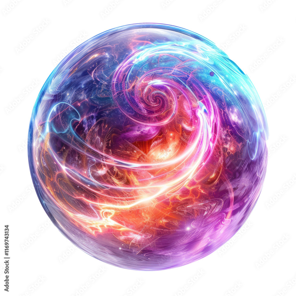 Magic ball for future prediction isolated on transparent background. Magic ball for future prediction isolated on transparent background.
