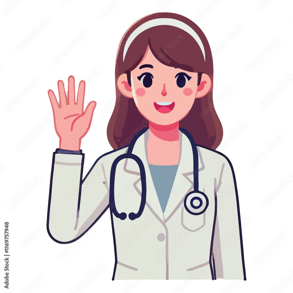 male and female doctor vector male and female doctor vector