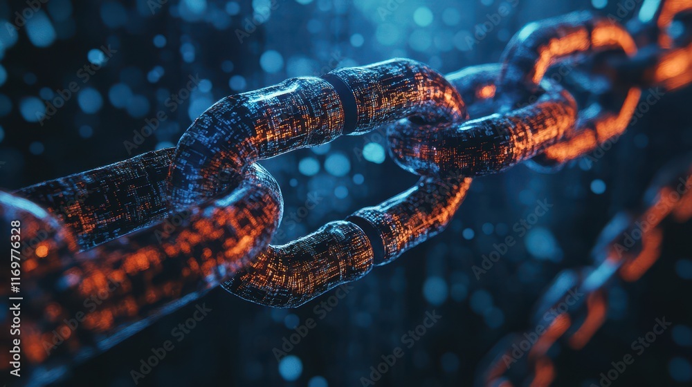 An image depicting a strong iron chain symbolizing cybersecurity, privacy, and digital data protection. An image depicting a strong iron chain symbolizing cybersecurity, privacy, and digital data protection.