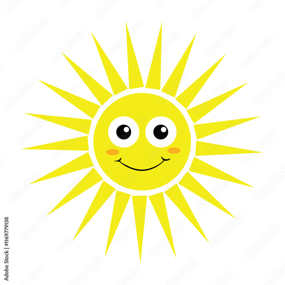 Smile Face Sun Sun Silhouette Cut File Smile Face Sun Sun Silhouette Cut File
