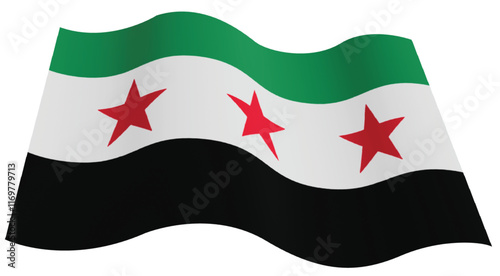 Syrian Opposition Anti Assad Flag