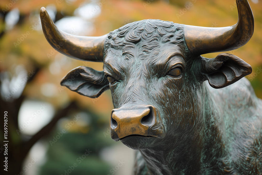 Naklejka premium ブル・ベア 株式投資のイメージ