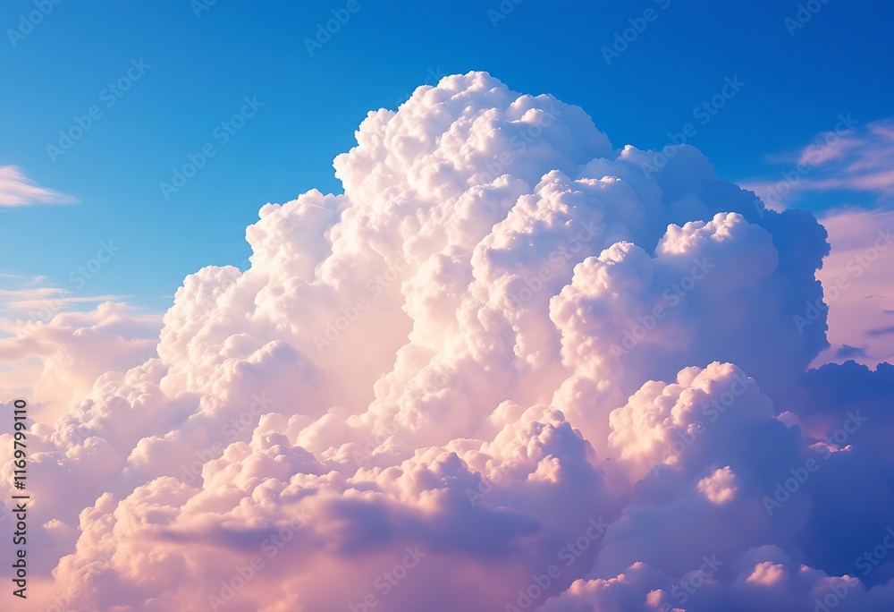 Aerial View of Fluffy White Clouds in the Sky Aerial View of Fluffy White Clouds in the Sky