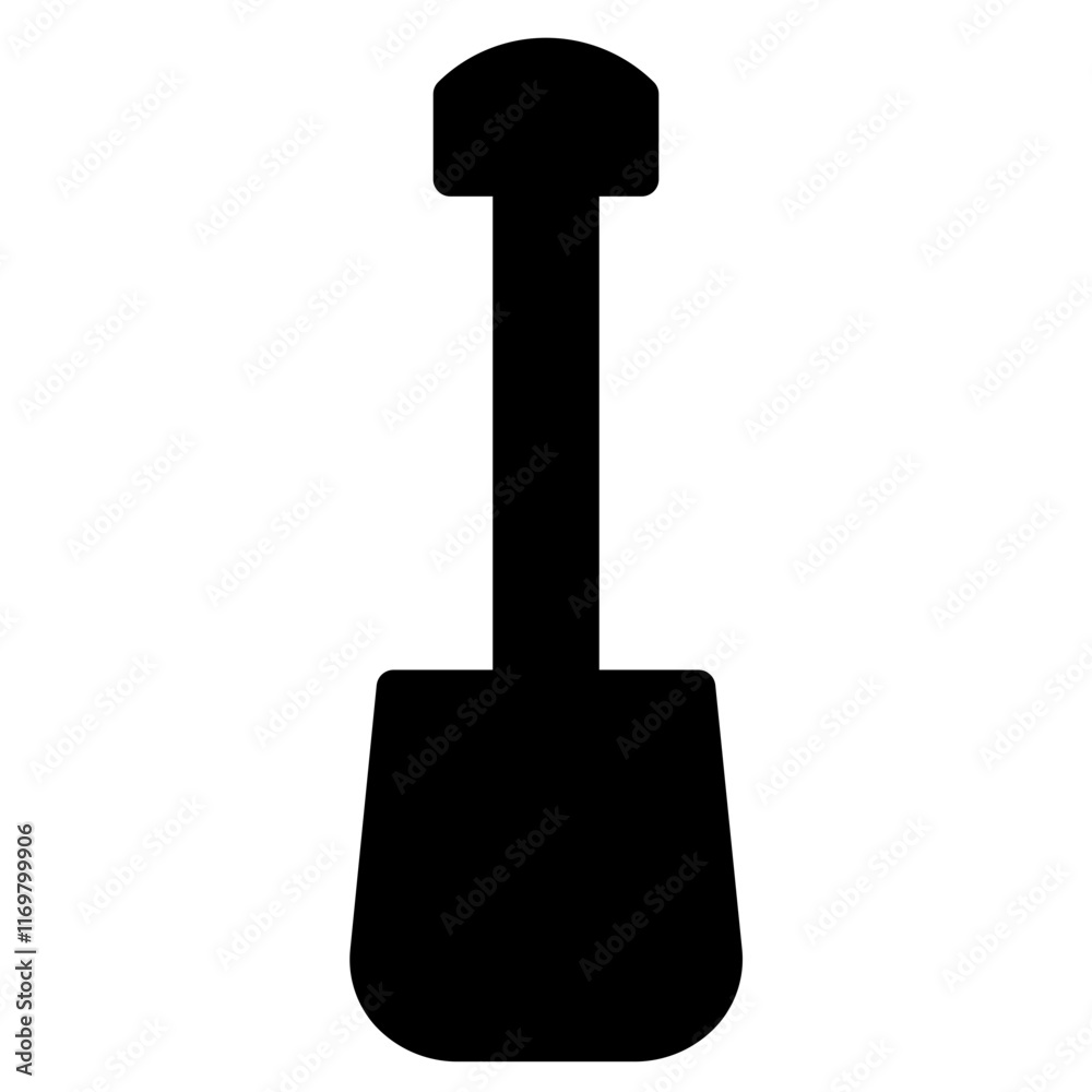 Spring Shove Tool Glyph Icon Spring Shove Tool Glyph Icon