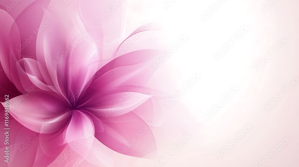 Abstract Pink Flower Soft Delicate Design Background Abstract Pink Flower Soft Delicate Design Background
