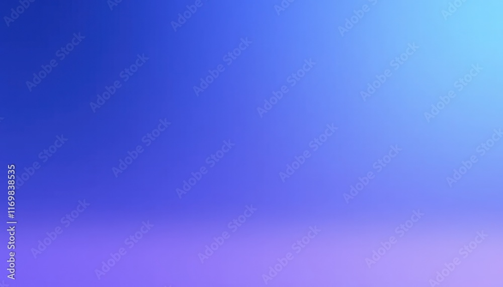 Obraz premium Smooth Gradient from Deep Blue to Light Purple