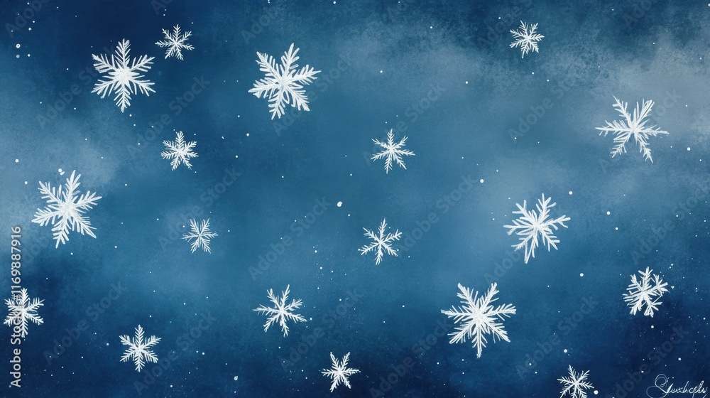 Snow flake background abstract wallpaper Snow flake background abstract wallpaper
