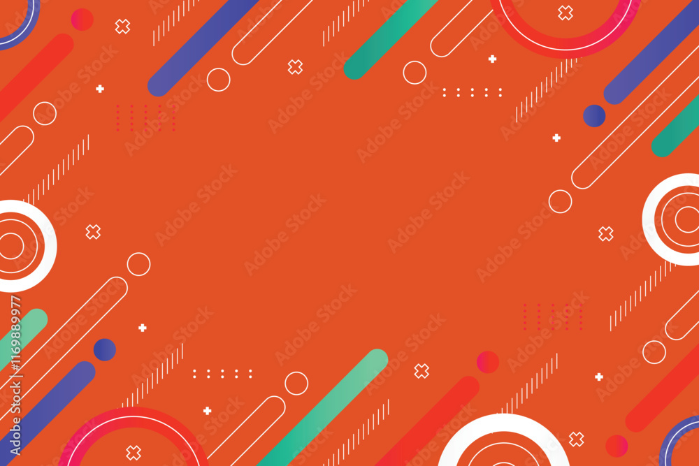 Obraz premium Gradient abstract background orange