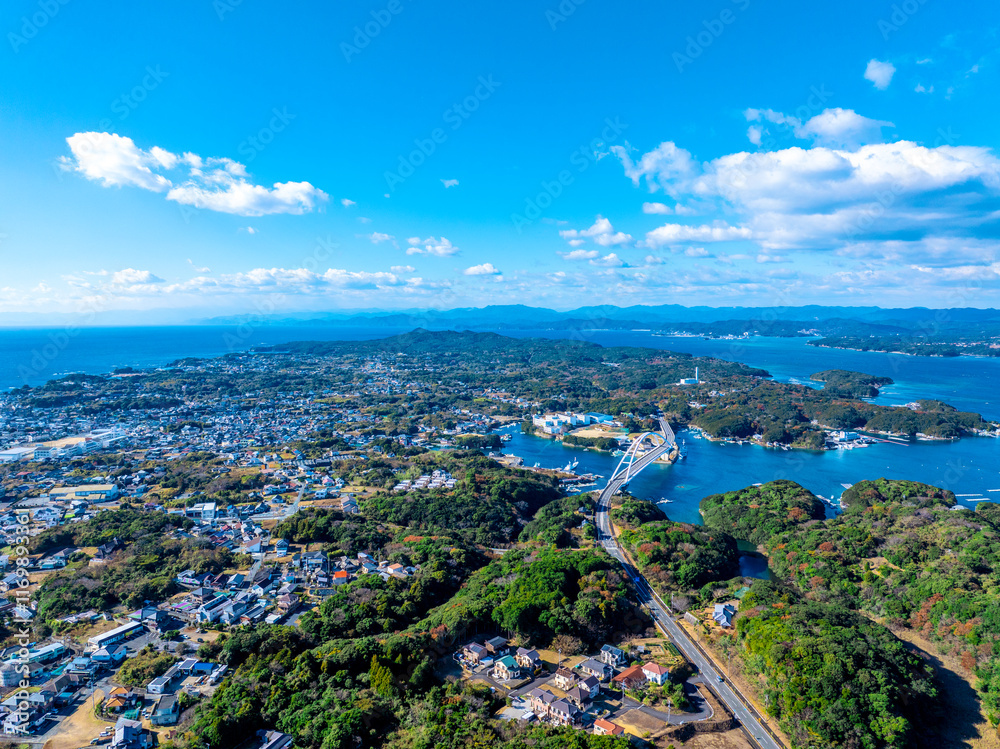 Fototapeta premium 志摩パールブリッジと英虞湾