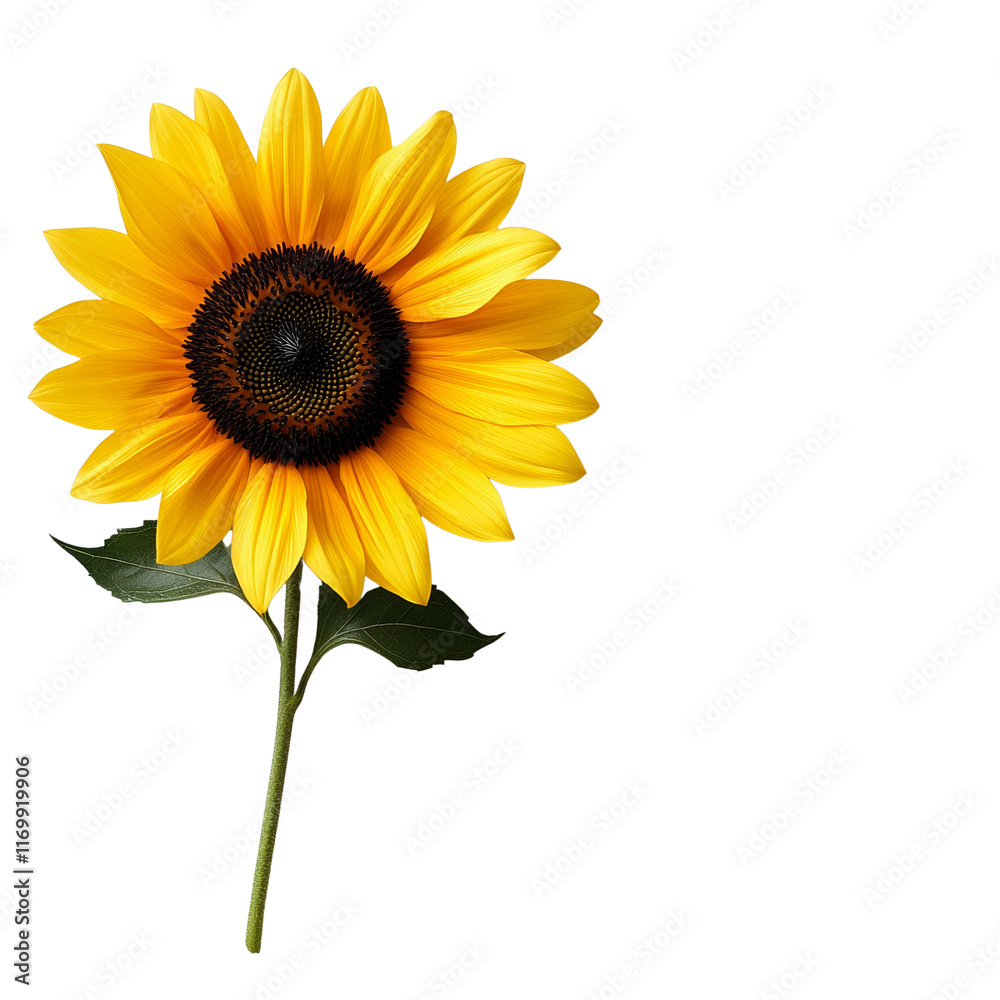 Obraz premium Bright sunflower in full bloom showcasing beauty.