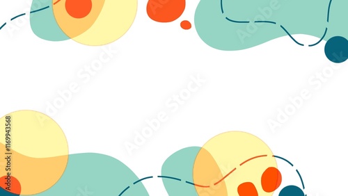 Colorful abstract art design with lines, space for text for background. Template for celebration, branding, banner, cover, business card, poster, sales, wall art, promotion, presentation and print.